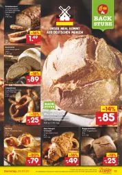 Gazetka promocyjna Netto Marken-Discount - Filial-Angebote - Gazetka - ważna od 26.03 do 26.03.2022 - strona 13 - produkty: angebot, auer, backofen, Bau, Bauer, brot, brötchen, Croissant, geback, hot dog, Kürbis, kürbiskerne, mehl, nuss, Ofen, roggenbrötchen, salz, stube, Ti, weizenmischbrot, würstchen, ZTE