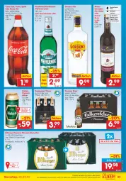 Gazetka promocyjna Netto Marken-Discount - Filial-Angebote - Gazetka - ważna od 26.03 do 26.03.2022 - strona 23 - produkty: alkohol, angebot, auer, Berger, bier, Biere, bitburger, burger, burgunder, cola, diebels, dornfelder, dry gin, eis, fanta, fleisch, gin, gordon, grauer burgunder, Käse, kirsch, kirsche, likör, london dry, london dry gin, Mezzo Mix, Michel Schneider, nordbrand, pfeffer, pfefferminzlikör, pils, pilsner, premium pils, radeberger, radeberger pilsner, reis, rotwein, schinken, sprite, Ti, wein, ZTE