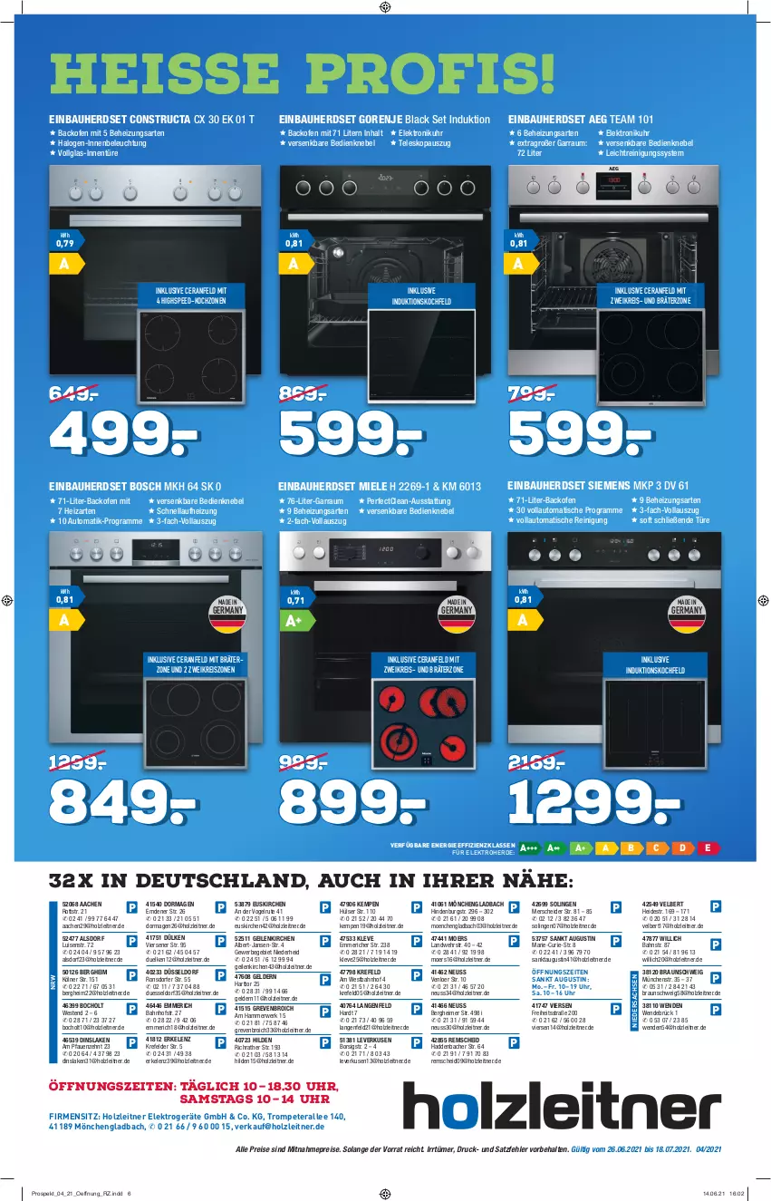 Aktueller Prospekt Holzleitner - Prospekte - von 26.06 bis 18.07.2021 - strona 6