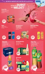 Gazetka promocyjna Getraenke Hoffmann - Prospekte - Gazetka - ważna od 04.07 do 04.07.2026 - strona 3 - produkty: angebot, angebote, Bad, bio, bionade, brause, coca-cola, cola, eis, eistee, fanta, fassbrause, fuze tea, Garten, gin, grüner tee, krombache, krombacher, limo, limonade, lipton, Mezzo Mix, oder sprite, pepsi, pfirsich, Spreequell, sprite, tee, Ti, zitrone