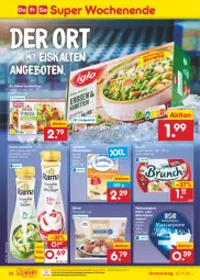 Gazetka promocyjna Netto Marken-Discount - Filial-Angebote - Gazetka - ważna od 12.11 do 12.11.2022 - strona 32 - produkty: angebot, angebote, bestpreis, Bifteki, creme, Dr. Oetker, eis, erbsen, iglo, joghur, joghurt, karotten, Käse, käsescheiben, landliebe, mascarpone, ndk, Rahmgemüse, rama, rama cremefine, reis, Ti, weihenstephan