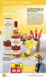 Gazetka promocyjna Lidl - Beste Weine für jeden Anlass - Gazetka - ważna od 31.03 do 31.03.2023 - strona 16 - produkty: banane, bananen, blended scotch, blended scotch whisky, drink, eis, Finish, frucht, gin, gutschein, Heidekraut, Holz, honig, Kraut, malz, ndk, Rauch, reifen, rum, schott, scotch, scotch whisky, single malt, spirituosen, Ti, wein, whisky
