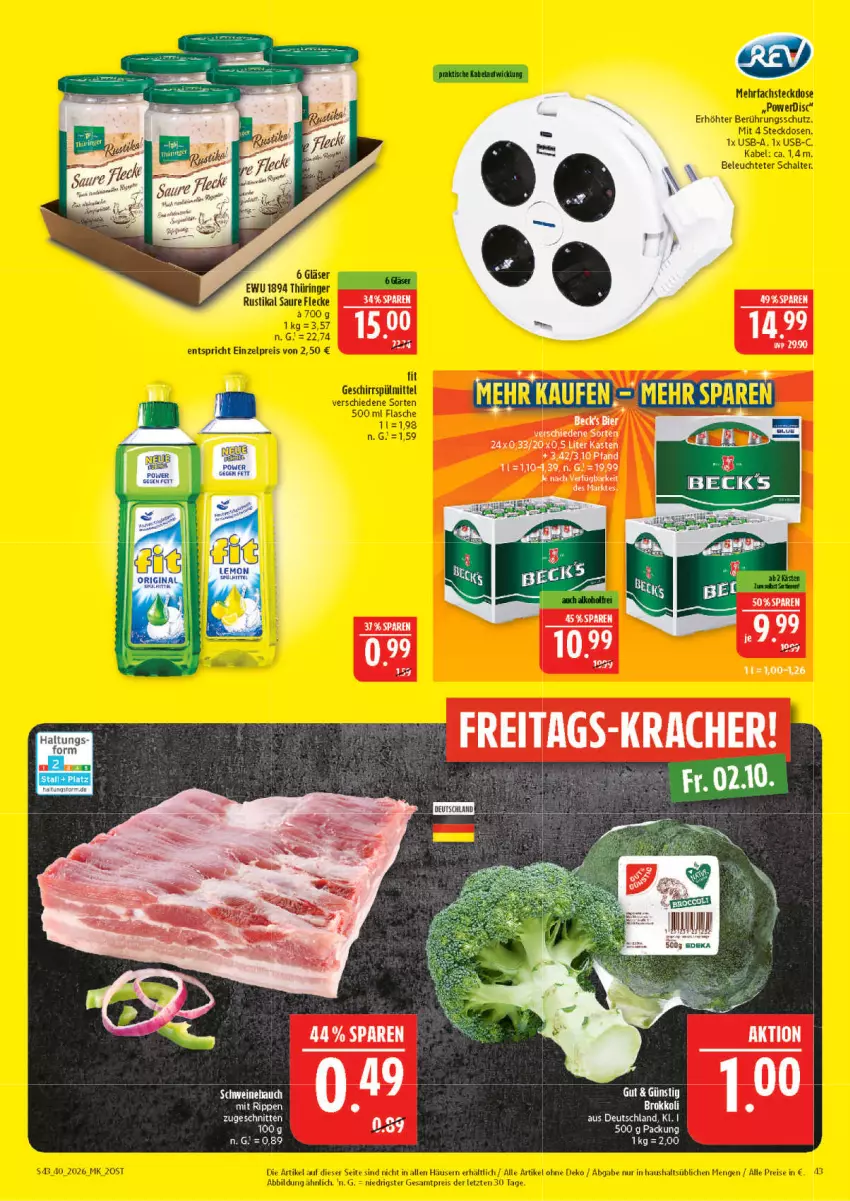 Aktueller Prospekt Marktkauf - Prospekt - von 27.09 bis 03.10.2026 - strona 43 - produkty: deka, schnitten, Ti