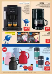 Gazetka promocyjna Marktkauf - Prospekt - Gazetka - ważna od 03.10 do 03.10.2026 - strona 34 - produkty: ACC, auto, Becher, braun, caffe, Cap, cappuccino, chia, cin, deka, edelstahl, eis, espresso, isolierbecher, isolierkanne, kaffee, kaffeespezialitäten, kaffeevollautomat, latte, latte macchiato, Leuchte, mac, macchiato, natur, profi cook, Reinigung, reis, Schal, Spezi, tasse, Ti, tisch, travel mug, wasser, wassertank