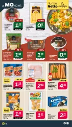 Gazetka promocyjna Netto - Angebote ab Montag - Gazetka - ważna od 07.05 do 07.05.2022 - strona 10 - produkty: Berger, bites, cheesecake, di bufala, eis, feinkost, fleisch, Frische Pasta, grana, grana padano, kartoffel, kartoffeln, kasseler, mozzarella, Ofen, oreo, padano, pasta, pesto, radeberger, Rana, rel, ricotta, rind, rindfleisch, Rostocker, schinken, Ti, wiener, wiener würstchen, würfel, würstchen