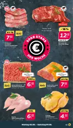 Gazetka promocyjna Netto - Angebote ab Montag - Gazetka - ważna od 07.05 do 07.05.2022 - strona 3 - produkty: braten, brustfilet, eis, filet, filets, fleisch, Fleischerei, Frische Hähnchen, grill, hackfleisch, hackfleisch gemischt, hähnchenbrust, hähnchenbrustfilet, hüftsteak, hüftsteaks, Kaiser, mais, natur, Rostocker, Schere, schwein, schweine, steak, steaks, wein, weine