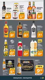 Gazetka promocyjna Netto - Angebote ab Montag - Gazetka - ważna od 07.05 do 07.05.2022 - strona 9 - produkty: batida, batida de côco, Berger, Cap, captain morgan, cola, ice tea, jim beam, kokos, kokosnuss, kräuter, kräuterlikör, krombache, krombacher, krombacher pils, likör, limo, limonade, limonaden, mangaroca, mango, nuss, pils, pilsner, radeberger, radeberger pilsner, scotch, scotch whisky, Ti, volvic, whisky