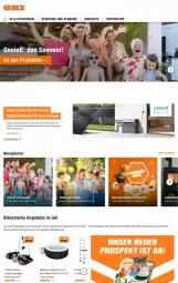 Gazetka promocyjna Obi - Prospekte - Gazetka - ważna od 24.07 do 24.07.2024 - strona 1 - produkty: angebot, angebote, bestway, elle, Fahrrad, Kamin, Kaminofen, kraft, Ofen, pool, Thule, Ti, Whirlpool