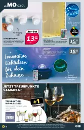 Gazetka promocyjna Netto - Angebote ab Montag - Gazetka - ważna od 08.01 do 08.01.2022 - strona 18 - produkty: auer, batterie, batterien, eis, elle, fernbedienung, Gläser, gutschein, gutscheine, LED-Leuchte, led-licht, leds, Leuchte, leuchten, mit fernbedienung, Projektor, reis, schott, Ti, usb, wein, weine, ZTE