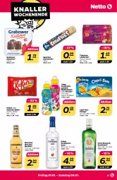 Gazetka promocyjna Netto - Angebote ab Montag - Gazetka - ważna od 08.01 do 08.01.2022 - strona 29 - produkty: bismarck, Cap, capri-sun, eier, eierlikör, frucht, fruchtsaft, getränk, kirsch, kirsche, kitkat, korn, Ländertee, likör, orange, saft, smarties, tee, teekanne, Ti, vita