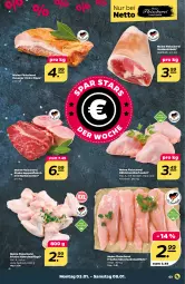Gazetka promocyjna Netto - Angebote ab Montag - Gazetka - ważna od 08.01 do 08.01.2022 - strona 5 - produkty: eis, filet, filets, fleisch, Fleischerei, Frische Hähnchen, hähnchenflügel, kasseler, natur, reis, rind, rinder, Schere, suppe, suppen, suppenfleisch