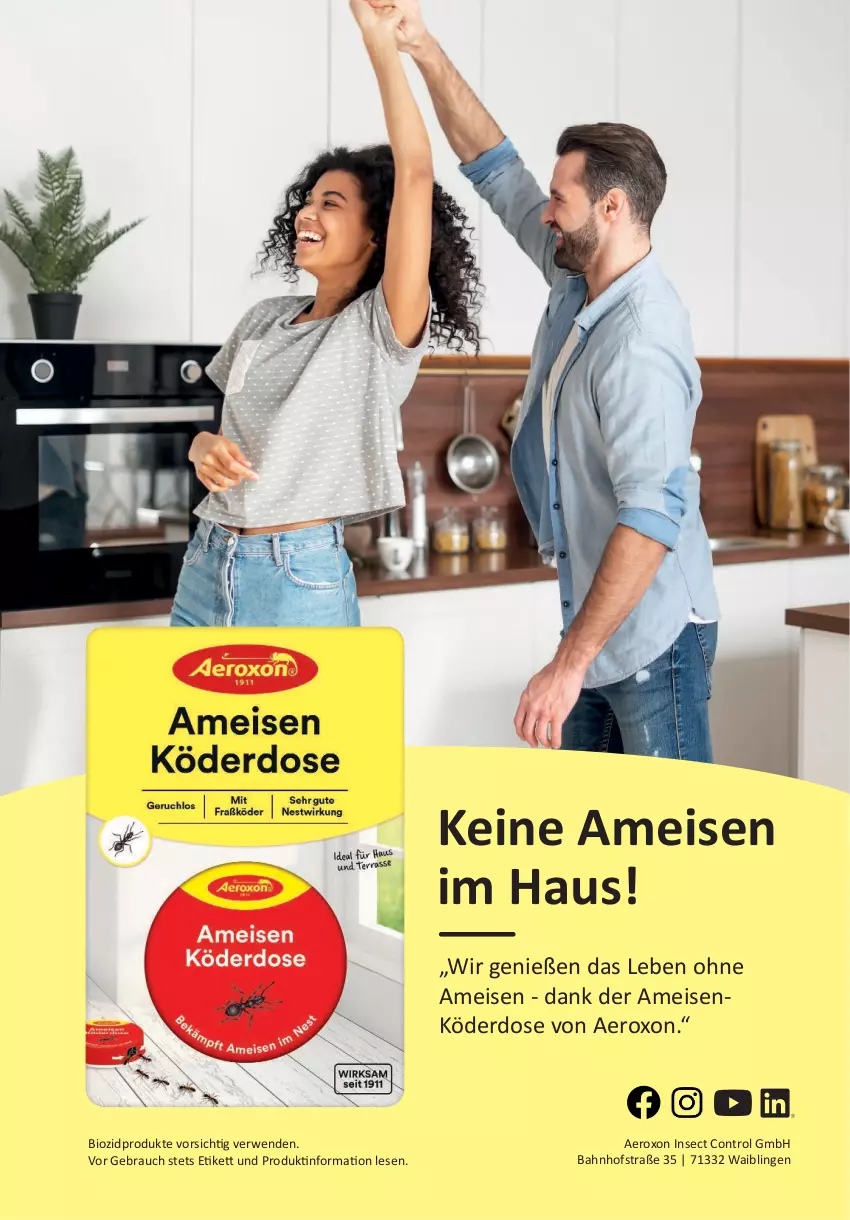 Aktueller Prospekt Rossmann - Prospekte - von 01.04 bis 30.04.2024 - strona 91 - produkty: aeroxon, bio, biozidprodukte, eis, oxo, Rauch, rwe, Ti