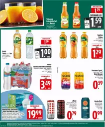 Gazetka promocyjna Edeka - Prospekte - Gazetka - ważna od 16.11 do 16.11.2024 - strona 26 - produkty: alkohol, Alwa, drink, Effect, eis, eistee, elle, energy drink, flasche, fuzetea, getränk, limo, malz, mineralwasser, natur, orange, Paula, paulaner, rel, Spezi, tee, Ti, valensina, vitrex, volvic, wasser