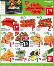 Gazetka promocyjna Edeka - Prospekte - Gazetka - ważna od 16.11 do 16.11.2024 - strona 4 - produkty: avocado, beutel, bio, bio-karotten, braun, champignon, champignons, champignons braun, eis, gurke, karotten, Kürbis, LG, mehl, mini-rispentomaten, paprika, paprika rot, rispentomaten, Spitzpaprika, tomate, tomaten, topf, Yo, zwiebel, zwiebeln