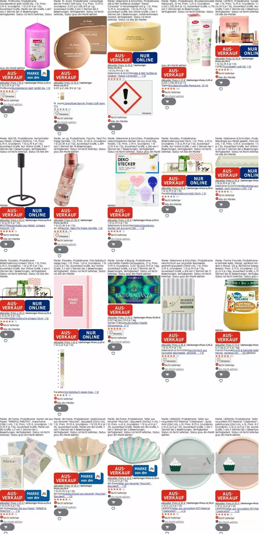 Aktueller Prospekt Dm Drogerie - Prospekte - von 08.12 bis 17.12.2025 - strona 11 - produkty: apfel, aprikose, Bau, baumwolle, buch, Duftkerze, eis, elle, flasche, freche freunde, geschirr, geschirrtuch, Happy Day, Holz, kerze, Kerzenhalter, Kranz, LG, mac, mam, mango, mars, mint, Palette, papier, Popp, Profissimo, regal, reis, Ria, salat, schüssel, sim, tee, teller, Ti, tuc, wandregal, wolle, Yo, zucker