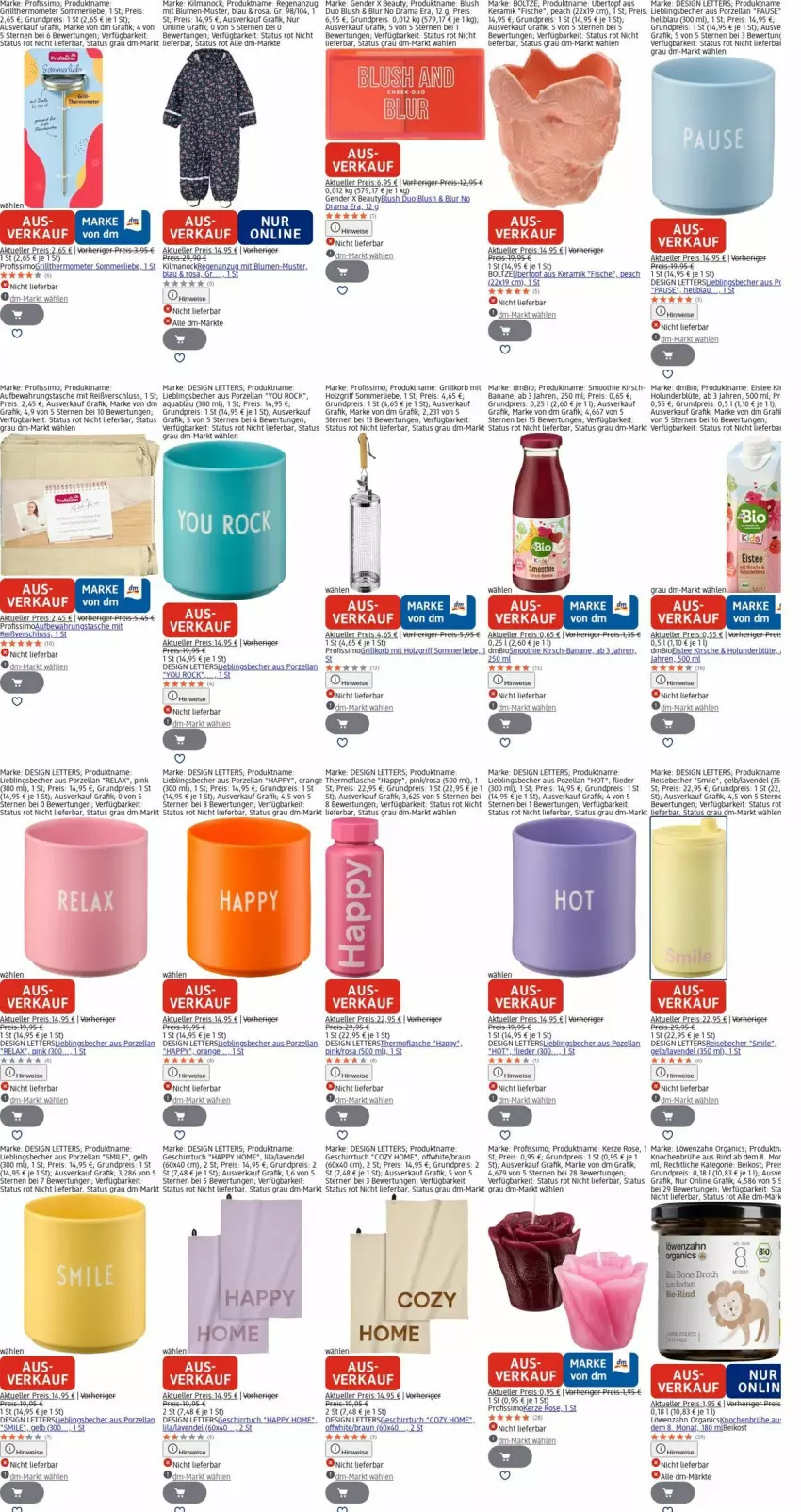 Aktueller Prospekt Dm Drogerie - Prospekte - von 08.12 bis 17.12.2025 - strona 13 - produkty: Anzug, aqua, aufbewahrungstasche, banane, Becher, bio, blume, blumen, Blüte, braun, Brühe, eis, eistee, elle, fisch, fische, flasche, flieder, geschirr, geschirrtuch, grill, holunder, holunderblüte, Holz, kerze, kirsch, kirsche, korb, lavendel, merl, orange, Profissimo, rama, reis, rel, rind, rwe, sim, smoothie, Tasche, tee, thermometer, topf, tuc, übertopf, uhu, Yo