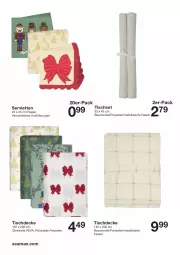 Gazetka promocyjna Zeeman - Prospekte - Gazetka - ważna od 29.11 do 29.11.2024 - strona 22 - produkty: Bau, baumwolle, decke, papier, Serviette, servietten, Ti, tisch, tischdecke, Tischset, wolle