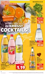 Gazetka promocyjna Kaufland - Spezielle Angebote - Gazetka - ważna od 13.07 do 13.07.2022 - strona 4 - produkty: angebot, basilikum, cocktail, cocktails, direktsaft, drink, drinks, eis, erfrischungsgetränk, getränk, gin, gin mare, kräuter, minze, olive, oliven, orange, orangen, orangensaft, rezept, rezepte, rosmarin, saft, schweppes, Ti, ZTE