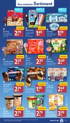 Gazetka promocyjna Aldi Nord - Von Montag - Gazetka - ważna od 15.06 do 15.06.2024 - strona 13 - produkty: ACC, aus der tiefkühlung, Becher, dessert, eis, eisbecher, hörnchen, keks, kekse, Mochi, reis, sandwich, Ti, tiefpreis, ZTE