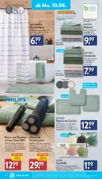 Gazetka promocyjna Aldi Nord - Von Montag - Gazetka - ważna od 15.06 do 15.06.2024 - strona 20 - produkty: akku, aldi, Bad, badematte, badetuch, badteppich, batterie, Bau, baumwolle, bett, dell, duschvorhang, eis, ente, garnitur, Haarentfernung, handtücher, Mode, ndk, Peeling, rasierer, reine baumwolle, Reinigung, reis, Ria, ring, rwe, Schal, Schale, Shaver, teppich, Ti, tisch, tuc, tücher, wasser, wolle