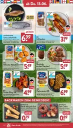 Gazetka promocyjna Aldi Nord - Von Montag - Gazetka - ważna od 15.06 do 15.06.2024 - strona 30 - produkty: aqua, backwaren, beef, braten, chicken wings, elle, feta, forelle, geback, gewürz, gin, grill, hähnchenflügel, Heu, küche, Küchen, lachs, marinade, medaillons, Nackensteak, nackensteaks, Ofen, rel, Ria, rind, roastbeef, schwein, steak, steaks, Ti, wein, ZTE