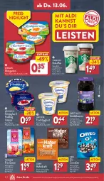 Gazetka promocyjna Aldi Nord - Von Montag - Gazetka - ważna od 15.06 do 15.06.2024 - strona 32 - produkty: aldi, Becher, beere, beeren, cerealien, corny, ehrmann, eis, eiskaffee, eistee, elle, feinjoghurt, frucht, fruchtjoghurt, Garten, getränk, gin, hafer, heidelbeere, heidelbeeren, joghur, joghurt, kaffee, kraft, landliebe, mac, milch, mövenpick, obst, obstgarten, oreo, pudding, reis, starbucks, tee, teekanne, teller, Ti, ZTE, zucker