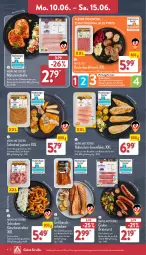 Gazetka promocyjna Aldi Nord - Von Montag - Gazetka - ważna od 15.06 do 15.06.2024 - strona 4 - produkty: aldi, Bau, braten, bratwurst, brustfilet, eis, ente, filet, filets, fleisch, geschnetzeltes, gewürz, gin, grill, Grillbauch, grobe bratwurst, hackfleisch, Heu, minutensteaks, reis, Ria, rind, rinder, rinderhackfleisch, rwe, schinken, schnitten, schnitzel, schwein, schweine, schweinerücken, steak, steaks, Ti, wein, weine, wurst, Zelt