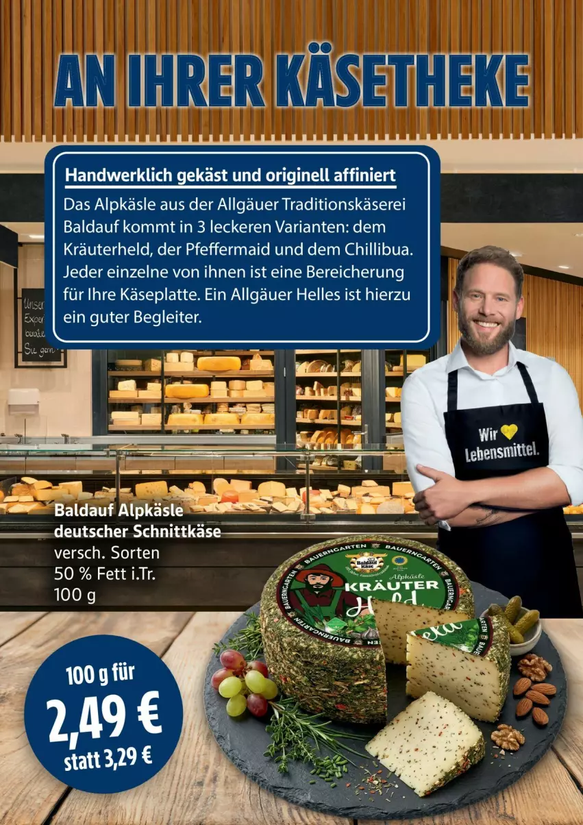 Aktueller Prospekt Edeka - Prospekte - von 30.03 bis 04.04.2026 - strona 15 - produkty: elle, gin, Käse, kräuter, latte, LG, pfeffer, Ria, Ti