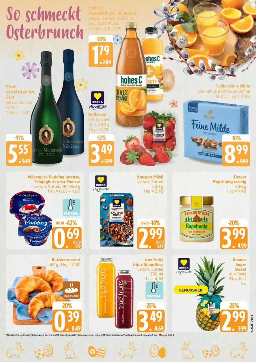 Aktueller Prospekt Edeka - Prospekte - von 30.03 bis 04.04.2026 - strona 3