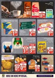 Gazetka promocyjna Edeka - Prospekte - Gazetka - ważna od 04.04 do 04.04.2026 - strona 21 - produkty: backwaren, brot, caffe, eis, espresso, kaffee, lavazza, limo, Meister, Meßmer, nesquik, oder espresso, regal, reis, tee, Ti, weltmeisterbrot, ZTE