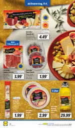 Gazetka promocyjna Lidl - Aktionsprospekt - Gazetka - ważna od 13.04 do 13.04.2024 - strona 44 - produkty: auer, jamón serrano, Käse, latte, Manchego, natives olivenöl, ndk, olive, oliven, olivenöl, olivenöl extra, rohschinken, Schal, Schale, schinken, serrano, snack, Tapas, Ti, tortilla, wurst