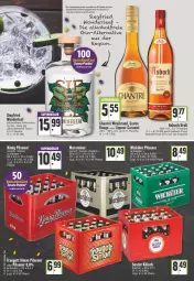 Gazetka promocyjna E Center - Angebote der Woche - Gazetka - ważna od 08.01 do 08.01.2022 - strona 8 - produkty: alkohol, angebot, aperitif, asbach uralt, caramel, deutschlandcard, erde, flasche, gin, hugo, könig pilsener, liqueur, pils, pilsener, rouge, steiner, Ti, tonic, warsteiner, wein, weinbrand