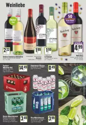 Gazetka promocyjna E Center - Angebote der Woche - Gazetka - ważna od 08.01 do 08.01.2022 - strona 9 - produkty: alkohol, Alwa, eis, flasche, mineralwasser, Mineralwasser Medium, nederburg, Paula, paulaner, reis, rotwein, Sprudel, Ti, vilsa, wasser, wein