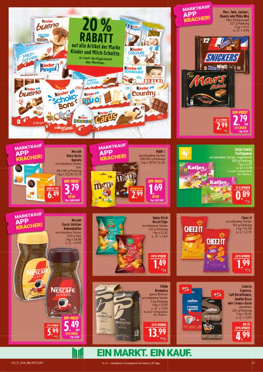 Aktueller Prospekt Marktkauf - Prospekt - von 19.04 bis 25.04.2026 - strona 23 - produkty: katjes, Ti, Vegeta