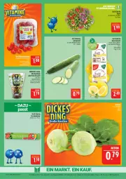 Gazetka promocyjna Marktkauf - Prospekt - Gazetka - ważna od 25.04 do 25.04.2026 - strona 7 - produkty: basilikum, deka, discount, eis, frischhaltefolie, gurke, gurken, Liege, petersilie, reis, salat, Salatgurke, salatgurken, Ti, topf, zitrone, zitronen