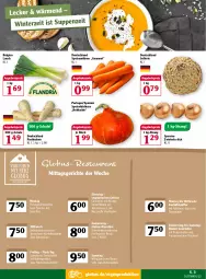 Gazetka promocyjna Globus - Prospekte - Gazetka - ważna od 08.01 do 08.01.2022 - strona 3 - produkty: angebot, angebotspreis, apfel, apfelmus, asti, braten, brot, butter, eis, elle, filet, fisch, geschnetzeltes, gulasch, kartoffel, kartoffeln, kartoffelpuffer, Kraut, krustenbraten, Kürbis, lachs, lachsfilet, latte, LG, mac, möhren, mozzarella, petersilie, pizza, pute, Putengeschnetzeltes, reifen, reis, rel, ricotta, rosen, Rosenkohl, salat, Salatteller, sauce, Schal, Schale, schwein, schweine, seelachsfilet, Speck, speisemöhren, spinat, suppe, suppen, teller, Ti, tomate, tomaten, tomatensauce, Vegeta, wein, weine, Wild, Zelt, zwiebel, zwiebeln