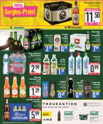 Gazetka promocyjna E Center - Angebote der Woche - Gazetka - ważna od 29.07 do 29.07.2023 - strona 7 - produkty: Afri Cola, Alwa, beutel, bier, bio, cola, deka, drink, eis, elle, energy drink, ente, flasche, franziskaner, Hefe, lamm, limo, limonade, mineralwasser, natur, natürliches mineralwasser, Nektar, Paula, paulaner, pet-flasche, pils, reis, rel, saft, Soda, super-knüller, tee, Ti, trinkflasche, valensina, vitrex, volvic, wasser, weck, ZTE