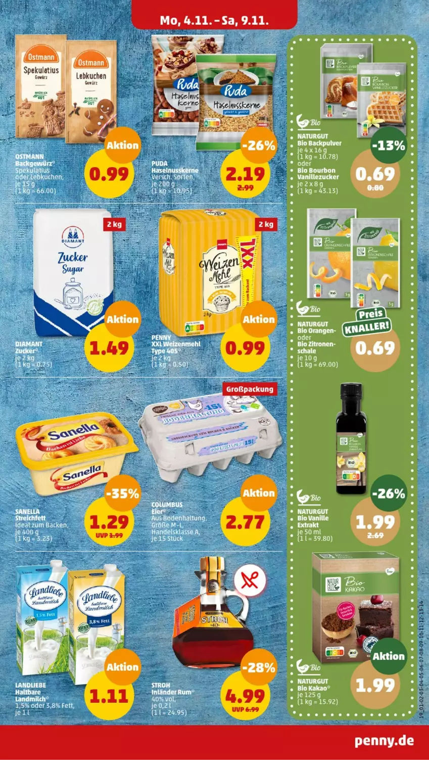 Aktueller Prospekt Penny - Prospekte - von 04.11 bis 09.11.2024 - strona 19 - produkty: gewürz, kuchen, Lebkuchen, Ti, zucker