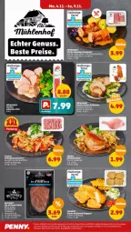 Gazetka promocyjna Penny - Prospekte - Gazetka - ważna od 09.11 do 09.11.2024 - strona 10 - produkty: Backhendl, braten, brustfilet, eis, filet, geschnetzeltes, gewürz, Hendl, K2, lack, LG, nuggets, paprika, pute, Putengeschnetzeltes, reis, rollbraten, rouladen, schwein, schweine, schweine-filet, steak, Ti, wein, weine, Zelt, ZTE