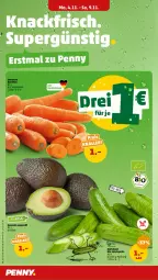 Gazetka promocyjna Penny - Prospekte - Gazetka - ważna od 09.11 do 09.11.2024 - strona 8 - produkty: avocado, beutel, bio, gurke, karotten, natur, snack