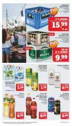 Gazetka promocyjna Marktkauf - Prospekt - Gazetka - ważna od 23.07 do 23.07.2022 - strona 18 - produkty: Alwa, beck's, bier, coca-cola, cola, drink, eis, elle, energy drink, erdinger, fanta, flasche, frucht, fruchtsaft, fuze tea, fuzetea, gin, limo, limonade, Mezzo Mix, mineralwasser, natürliches mineralwasser, Nektar, Rauch, reis, Rockstar, saft, sprite, steiner, Ti, warsteiner, wasser, ZTE