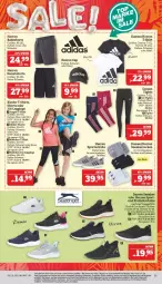 Gazetka promocyjna Marktkauf - Prospekt - Gazetka - ważna od 23.07 do 23.07.2022 - strona 33 - produkty: Adidas, Bad, badeshorts, Cap, eis, elle, Freizeitschuhe, gin, herren badeshort, Kinder, kleid, Kleidung, leggings, reis, schuhe, shirt, shirts, shorts, sneaker, sneakersocken, socken, Sport, sportschuhe, sweatshorts, T-Shirt, teller, Ti