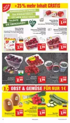Gazetka promocyjna Marktkauf - Prospekt - Gazetka - ważna od 23.07 do 23.07.2022 - strona 6 - produkty: driscoll's, eis, Elan, fleisch, kiwi, Kiwi Gold, Lauchzwiebel, lauchzwiebeln, Nektar, nektarinen, paprika, paprika rot, pfirsich, pfirsiche, radieschen, reis, Schal, Schale, tafeläpfel, Ti, zucchini, zwiebel, zwiebeln