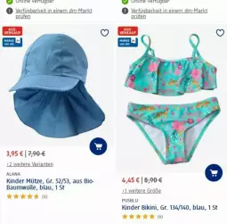 Gazetka promocyjna Dm Drogerie - Prospekte - Gazetka - ważna od 08.11 do 08.11.2023 - strona 6 - produkty: Bau, baumwolle, bikini, bio, Kinder, Mütze, usb, wolle