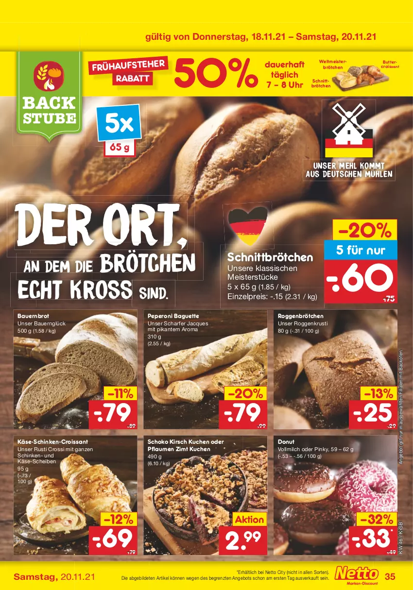 Aktueller Prospekt Netto Marken-Discount - Filial Angebote - von 15.11 bis 20.11.2021 - strona 35