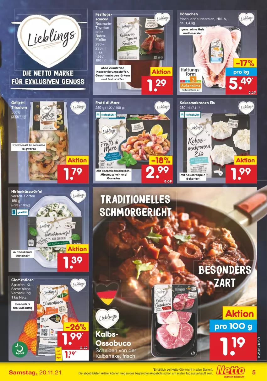 Aktueller Prospekt Netto Marken-Discount - Filial Angebote - von 15.11 bis 20.11.2021 - strona 5