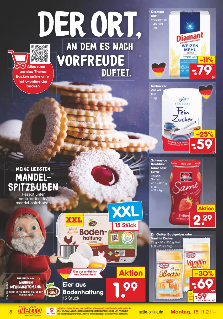 Aktueller Prospekt Netto Marken-Discount - Filial Angebote - von 15.11 bis 20.11.2021 - strona 8