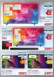 Gazetka promocyjna Selgros - Nonfood - Gazetka - ważna od 26.10 do 26.10.2022 - strona 23 - produkty: alexa, dvb, fernseher, hd triple tuner, HDMI, kopfhörer, Philips, soundbar, Subwoofer, Ti, tuner, usb