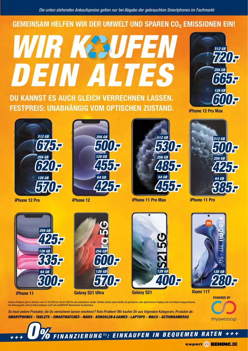 Aktueller Prospekt Expert Aurich - Prospekte - von 13.02 bis 19.02.2022 - strona 13 - produkty: eis, Rauch, reis, smartphone, smartphones