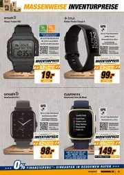 Gazetka promocyjna Expert Aurich - Prospekte - Gazetka - ważna od 19.02 do 19.02.2022 - strona 17 - produkty: akku, eis, fitbit, Fitness-Tracker, garmin, GPS, Mp3, reis, smartwatch, Ti, wasser
